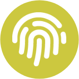 access control biometric finger icon